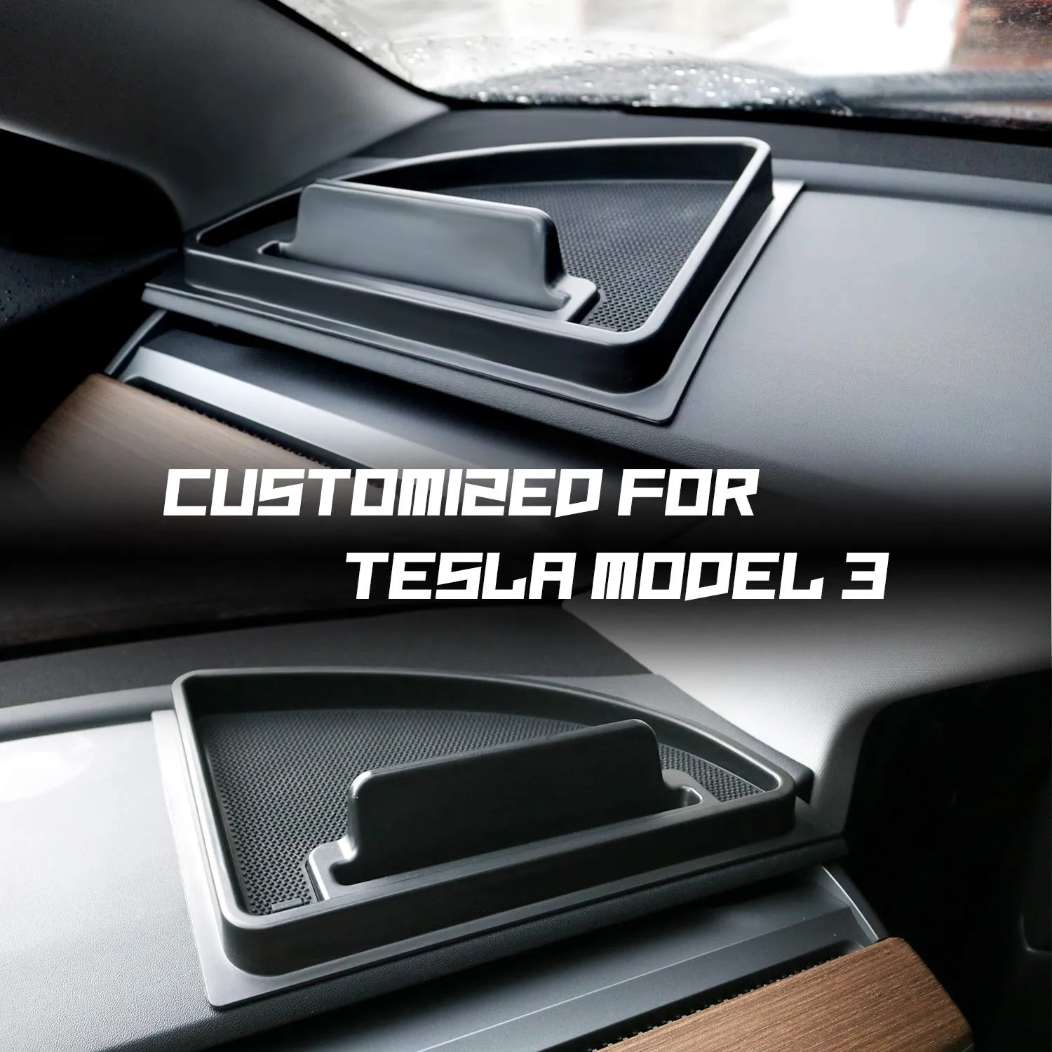 Tesla Model 3 Dashboard Storage Organizer