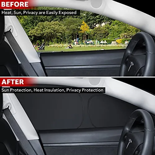 Tesla Model 3 Privacy Curtains/Sunshades (6 Piece Set)