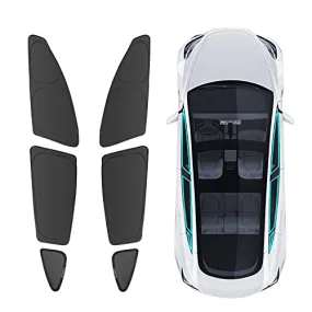 Tesla Model 3 Privacy Curtains/Sunshades (6 Piece Set)