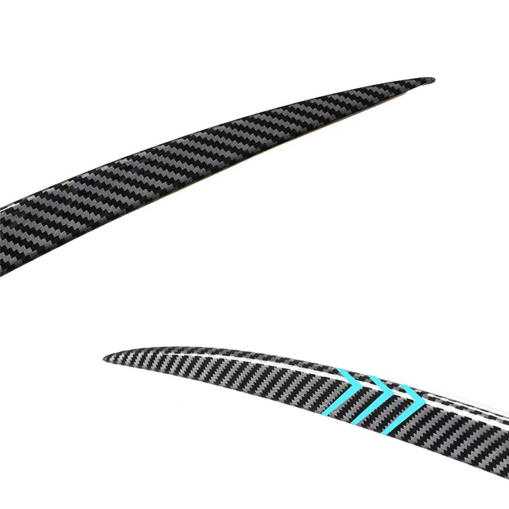 Tesla Model Rear Window Wing Lip Carbon Fiber Spoiler