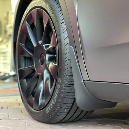 Tesla Model Y 2020- 2024 Mud Flaps/Splash Guards No Drilling Required. Set of 4