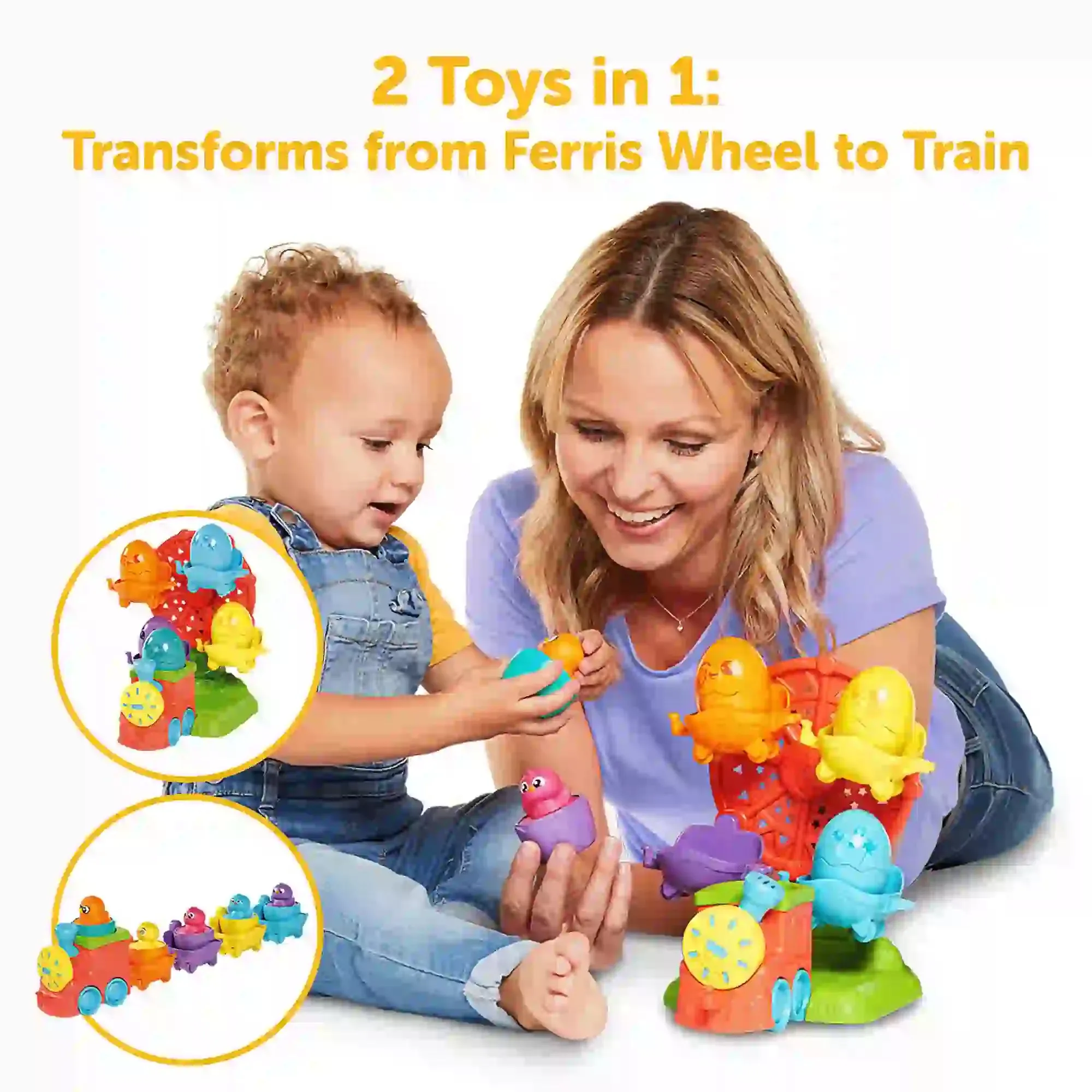 Tomy Toomies 2 In 1 Eggventure Train