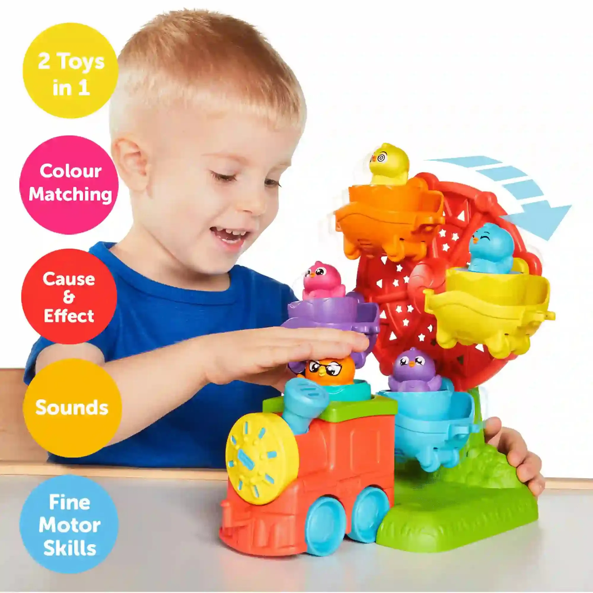Tomy Toomies 2 In 1 Eggventure Train