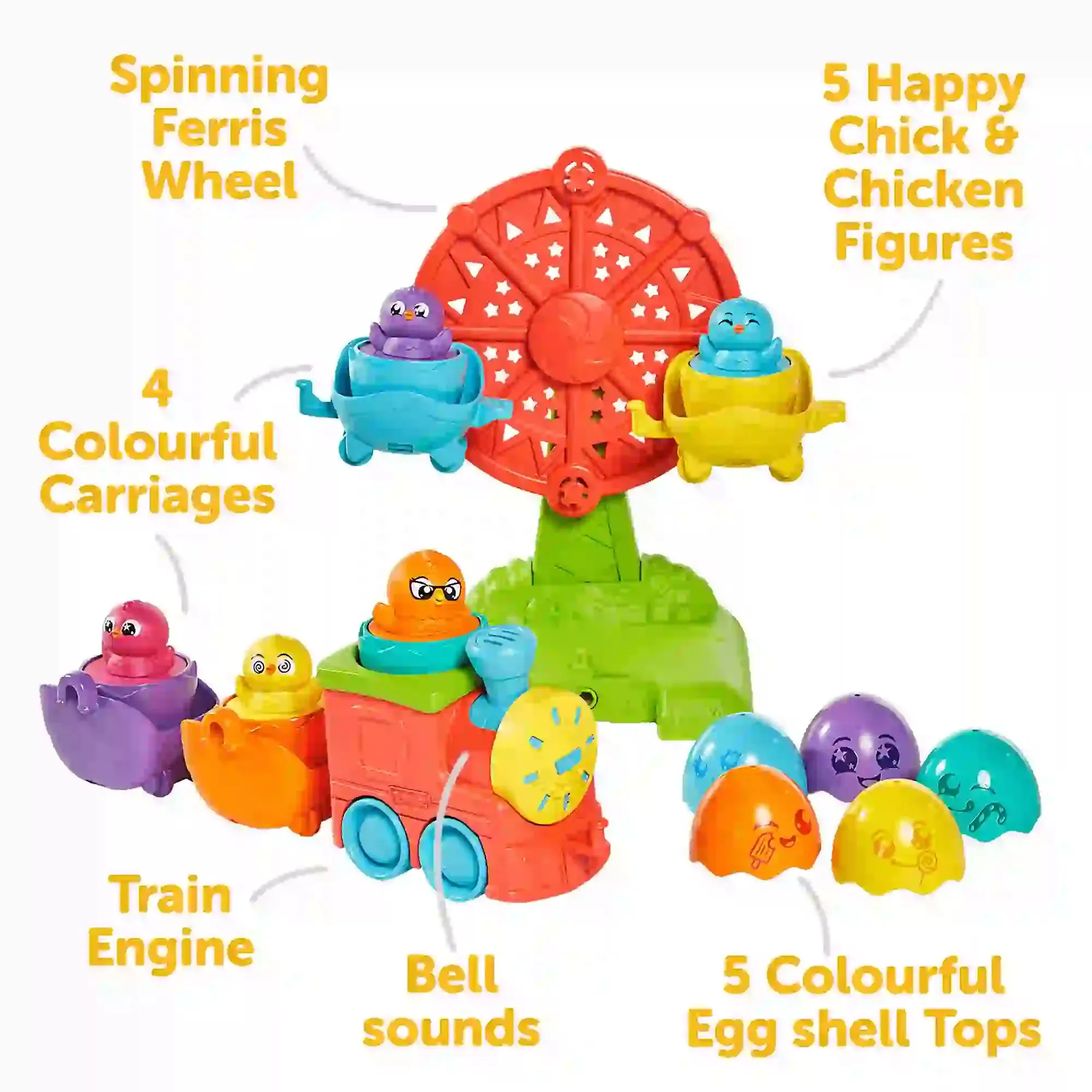 Tomy Toomies 2 In 1 Eggventure Train