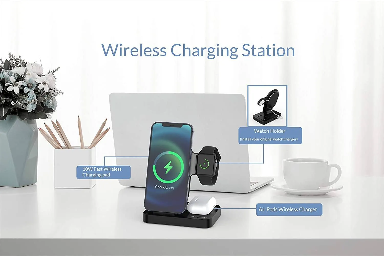 TSWireless 3-in-1 Charging Station