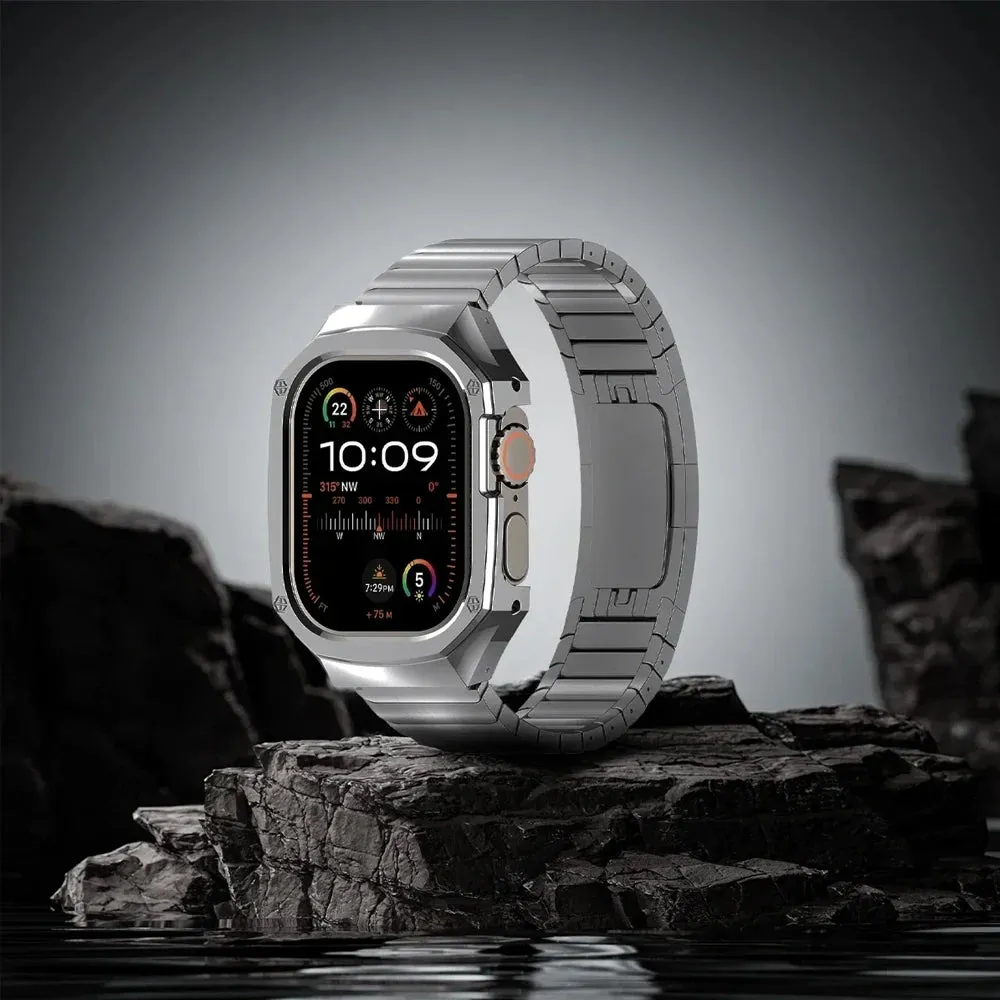 UltraDefender SteelShield Watch Band for Apple Watch Ultra