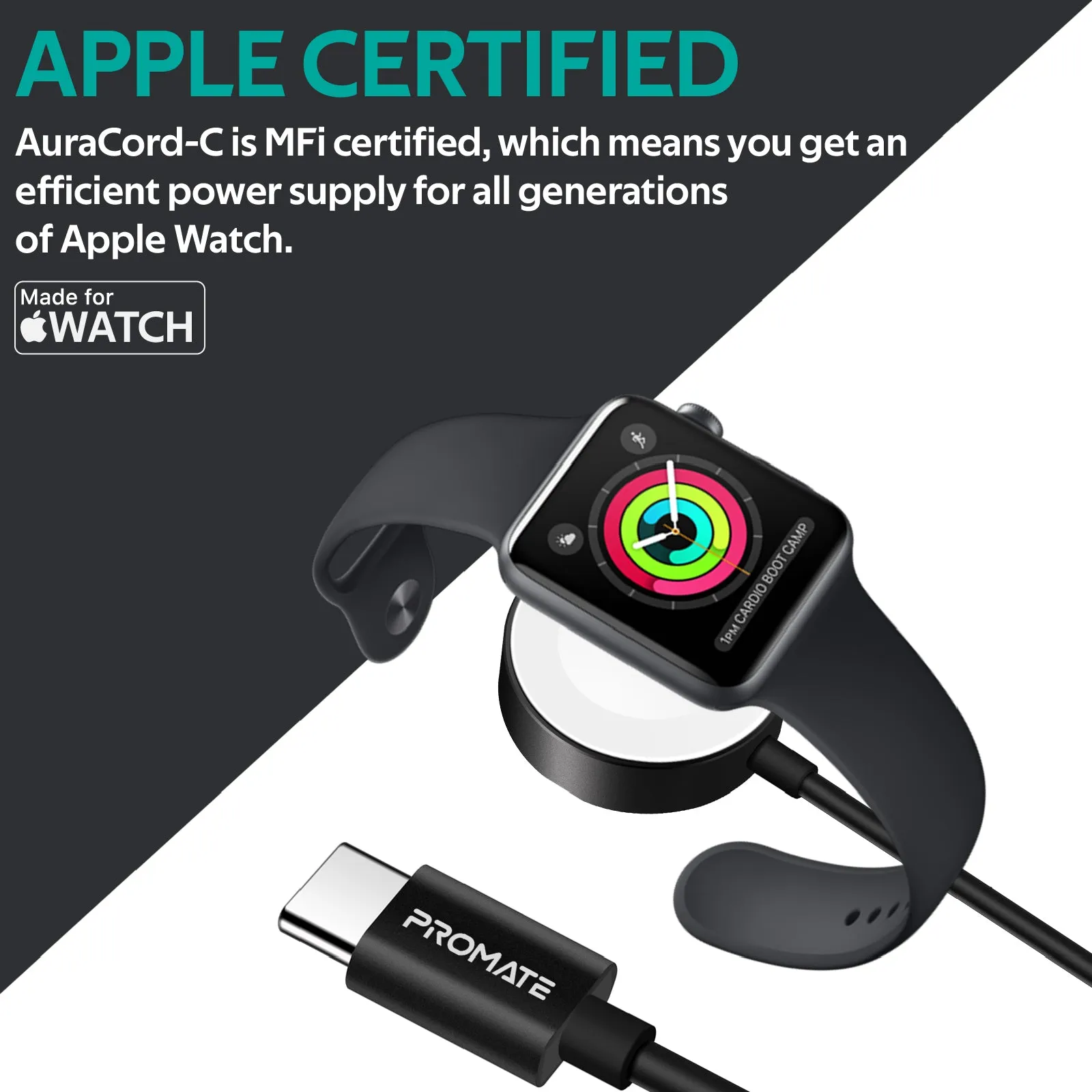 USB-C Charging Cable for Apple Watch