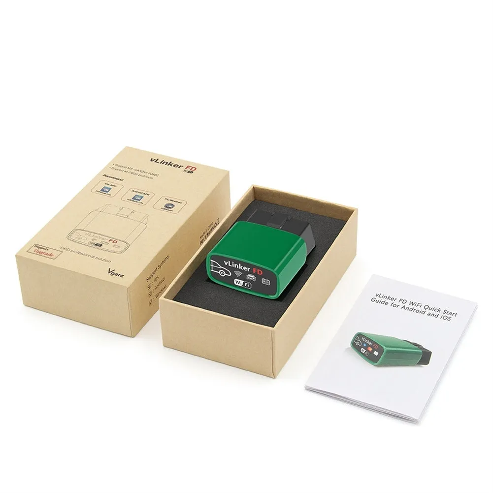 Vlinker Fd Wifi V2.2 Obd Car Diagnostic Scanner Compatible for
