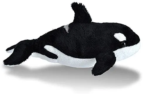 Wild Republic Orca Plush, Stuffed Animal, Plush Toy, Sea Animals, Gifts for Kids, Sea Critters 11 inches