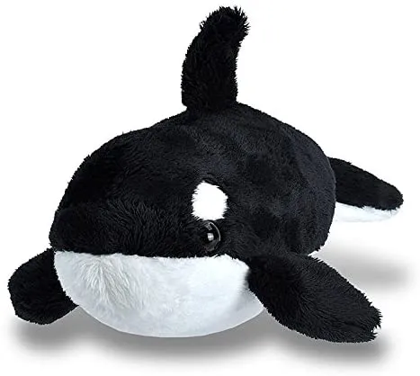 Wild Republic Orca Plush, Stuffed Animal, Plush Toy, Sea Animals, Gifts for Kids, Sea Critters 11 inches