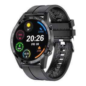 Xcell Classic 3 Talk Smart Watch with Calling Feature Black Silicon Strap-UTAO