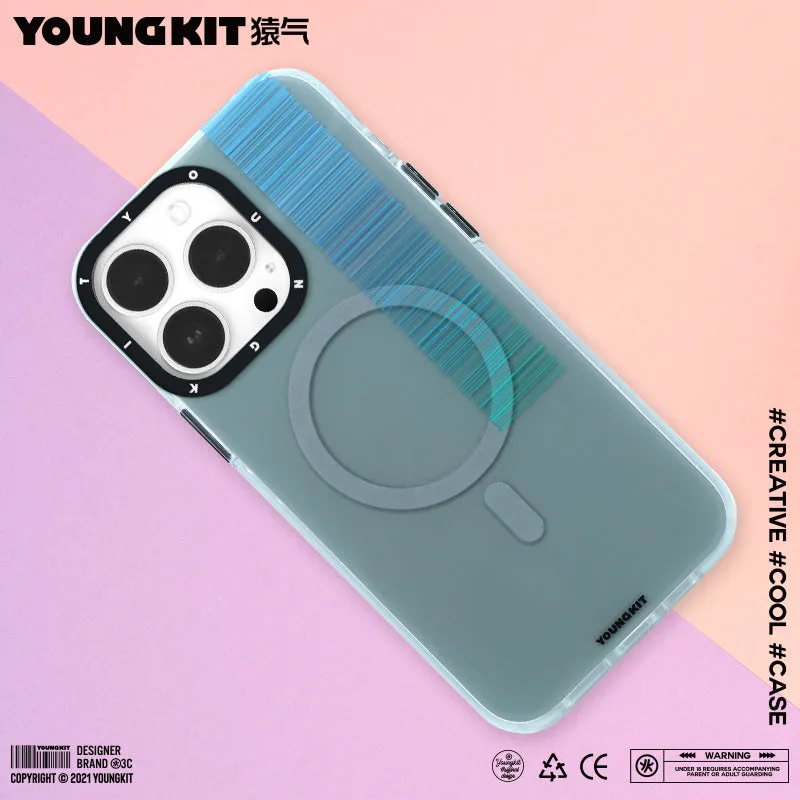 YOUNGKIT Pure MagSafe Slim Thin Matte Anti-Scratch Back Shockproof Cover Case