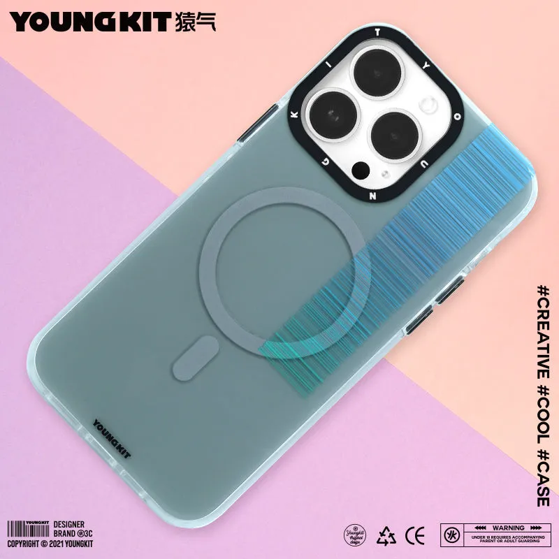 YOUNGKIT Pure MagSafe Slim Thin Matte Anti-Scratch Back Shockproof Cover Case