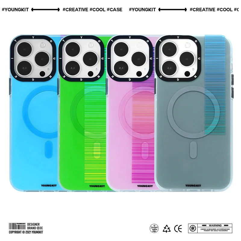YOUNGKIT Pure MagSafe Slim Thin Matte Anti-Scratch Back Shockproof Cover Case