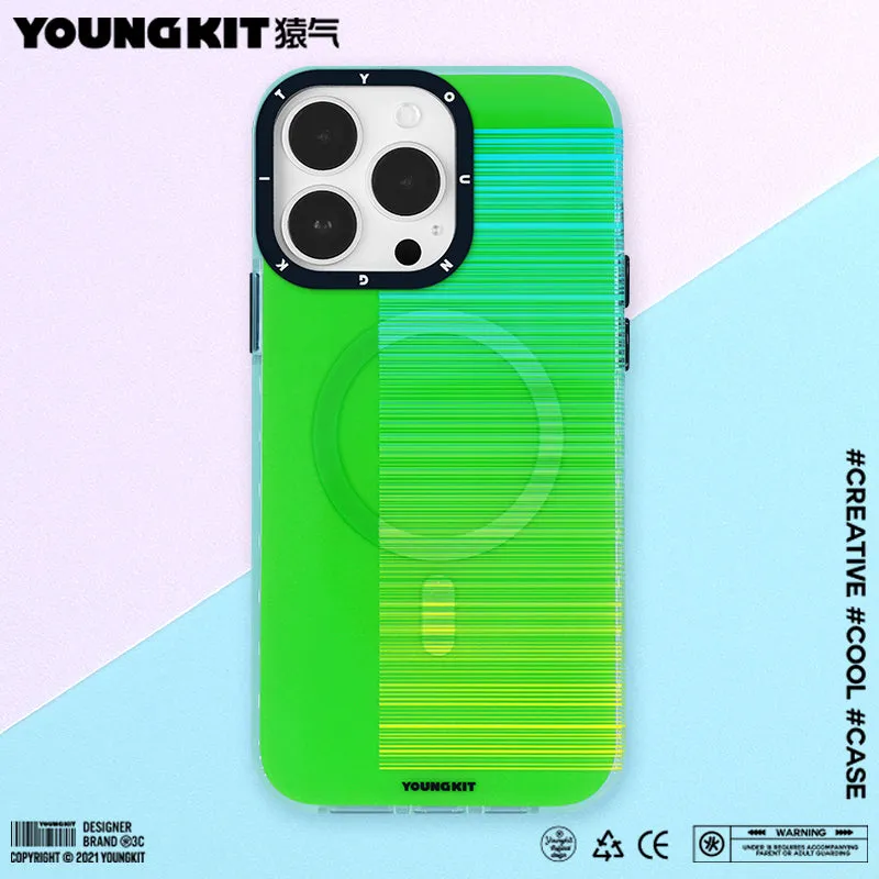 YOUNGKIT Pure MagSafe Slim Thin Matte Anti-Scratch Back Shockproof Cover Case