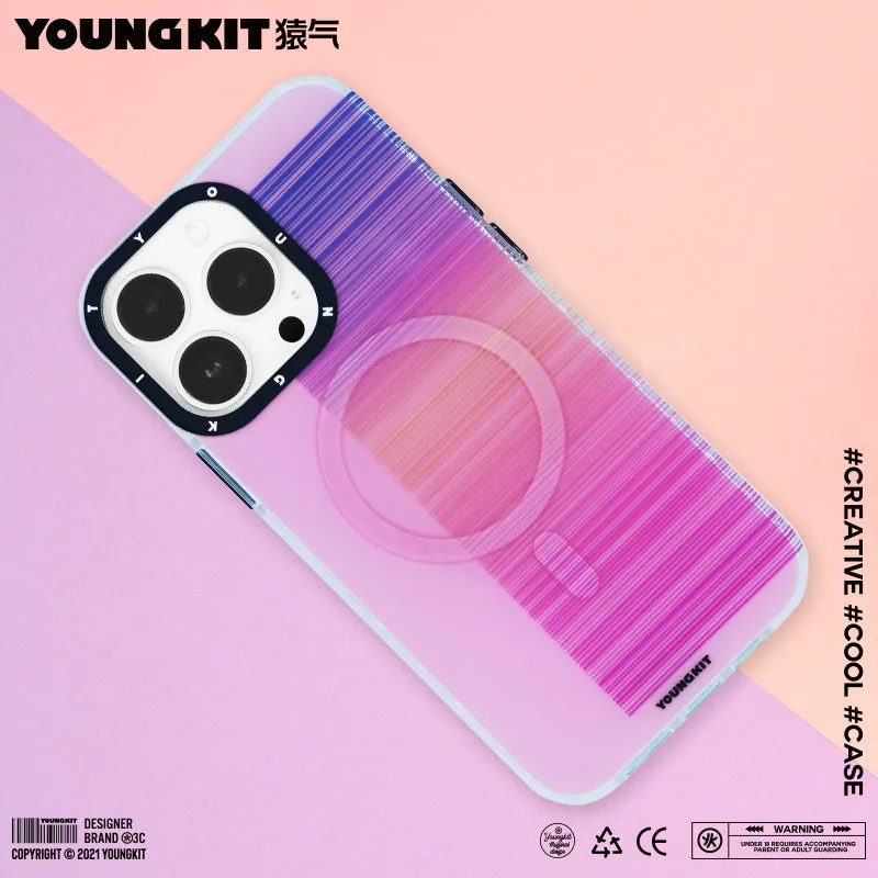 YOUNGKIT Pure MagSafe Slim Thin Matte Anti-Scratch Back Shockproof Cover Case