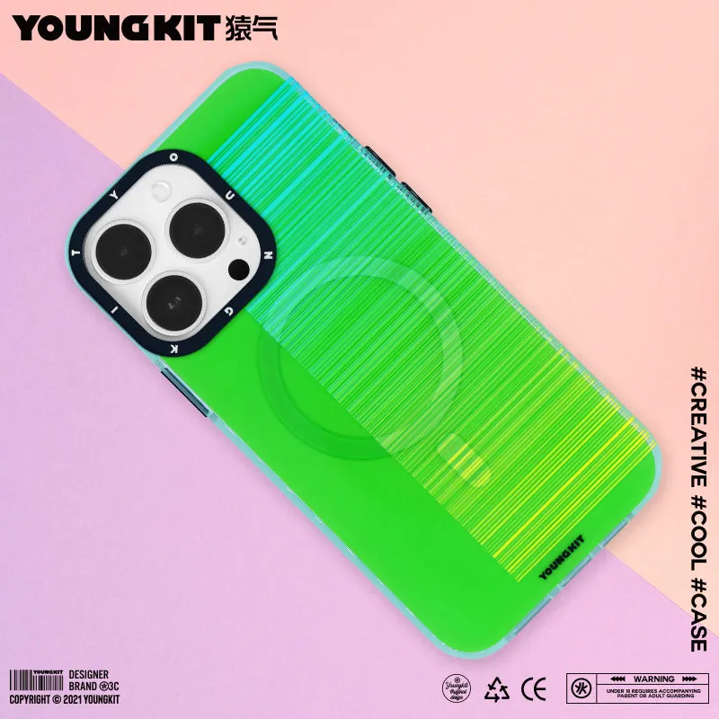 YOUNGKIT Pure MagSafe Slim Thin Matte Anti-Scratch Back Shockproof Cover Case