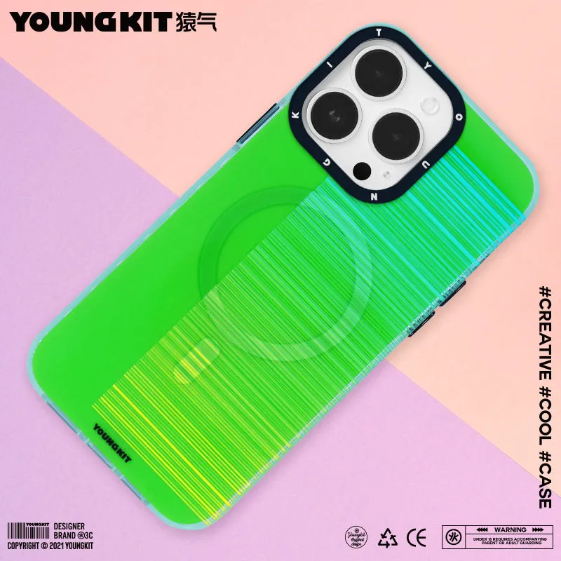 YOUNGKIT Pure MagSafe Slim Thin Matte Anti-Scratch Back Shockproof Cover Case