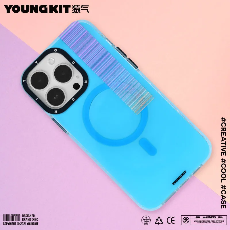 YOUNGKIT Pure MagSafe Slim Thin Matte Anti-Scratch Back Shockproof Cover Case