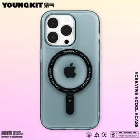 YOUNGKIT Rock MagSafe Ring Grip Stent Anti-Scratch Back Shockproof Cover Case