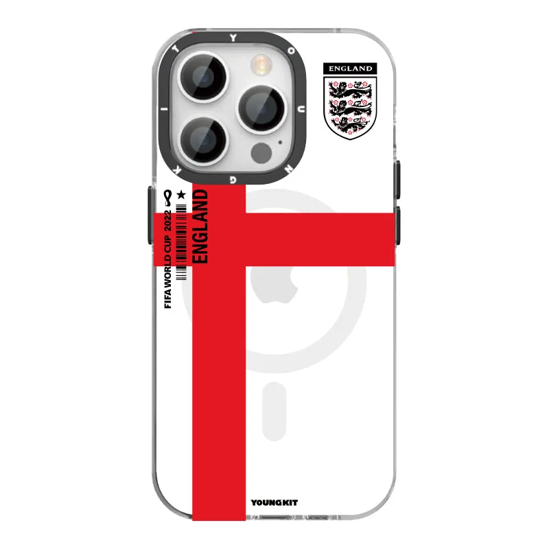 YOUNGKIT World Cup MagSafe Slim Thin Matte Anti-Scratch Back Shockproof Cover Case
