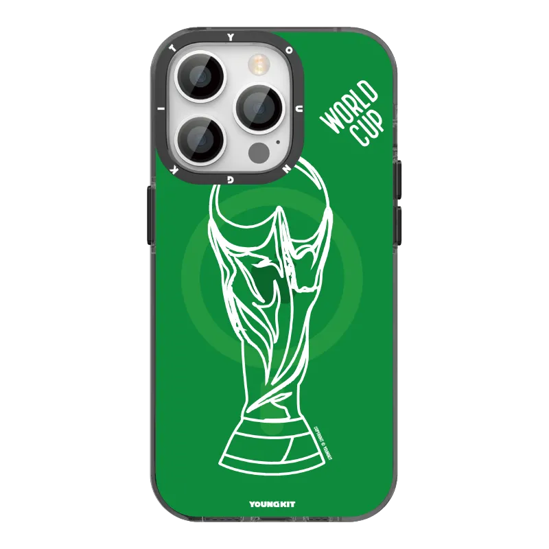 YOUNGKIT World Cup MagSafe Slim Thin Matte Anti-Scratch Back Shockproof Cover Case