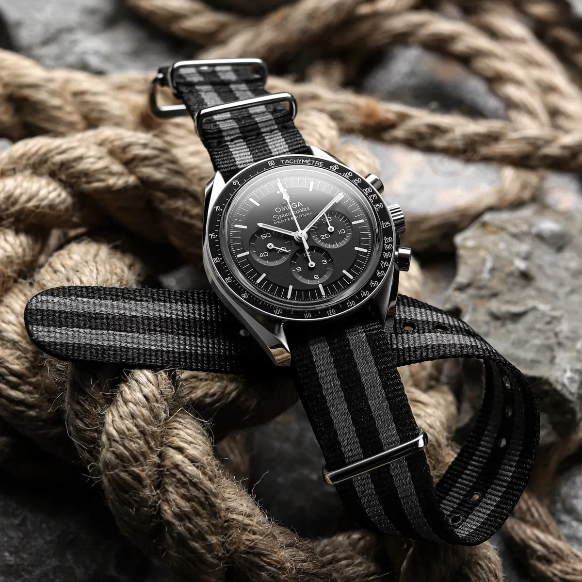 ZULUDIVER 1973 British Military Watch Strap: CADET Bond - Classic - Satin