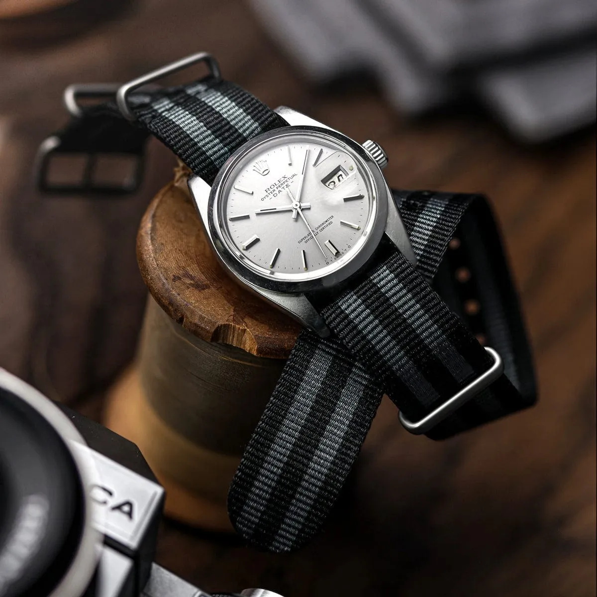 ZULUDIVER 1973 British Military Watch Strap: CADET Bond - Classic - Satin