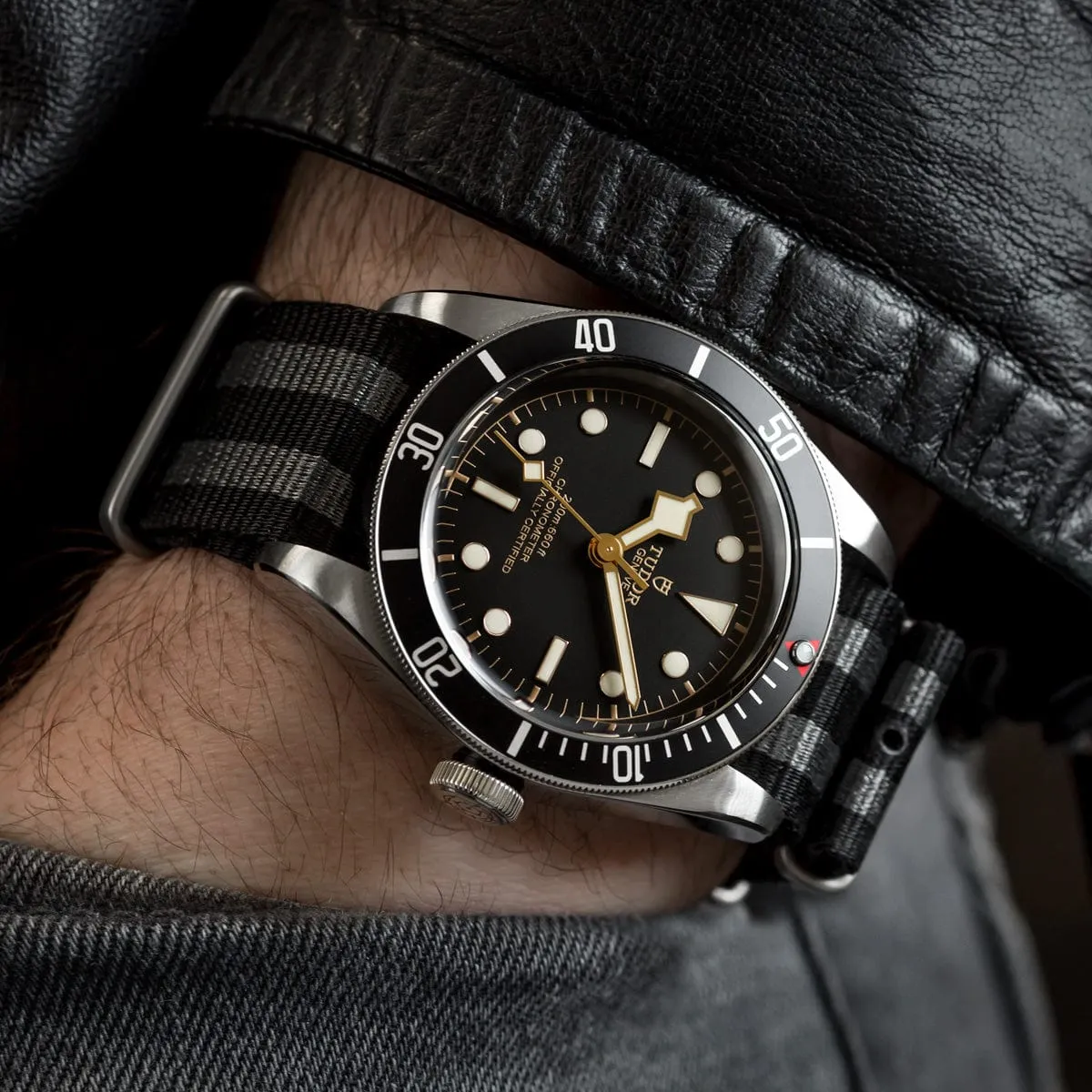 ZULUDIVER 1973 British Military Watch Strap: CADET Bond - Classic - Satin